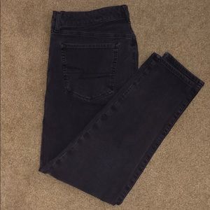 American Eagle dark purple jeggings size 16!